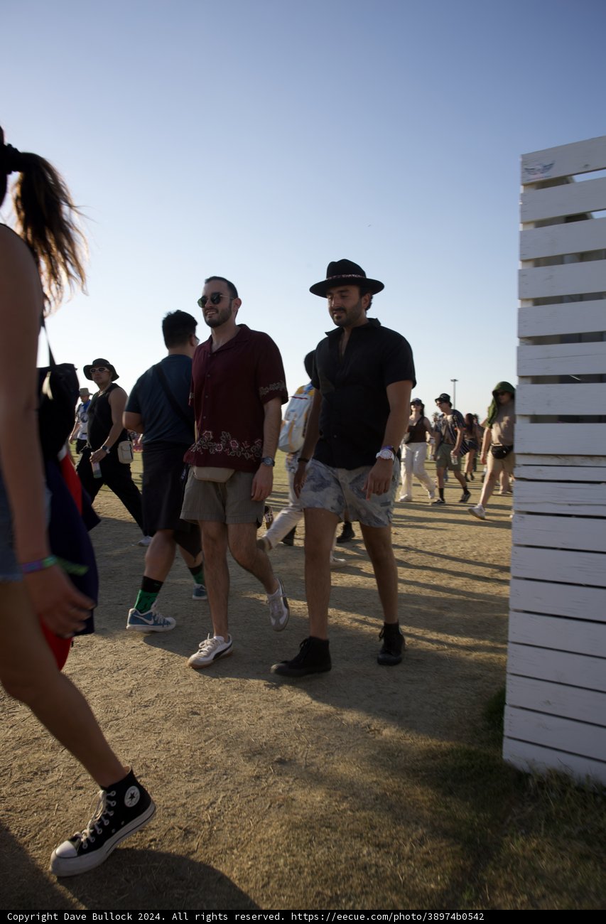 Stylish Strolls at Coachella 2024