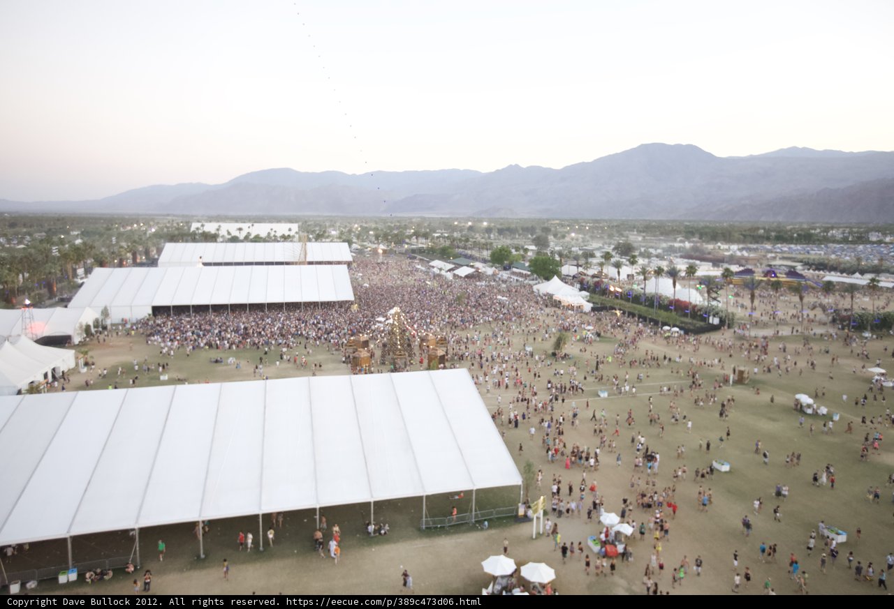 Coachella Crowd Goes Wild