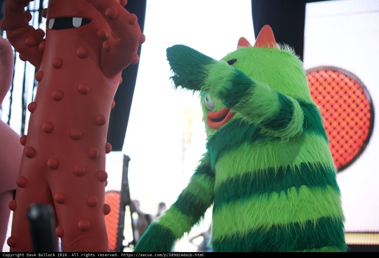 Colorful Creature at Coachella