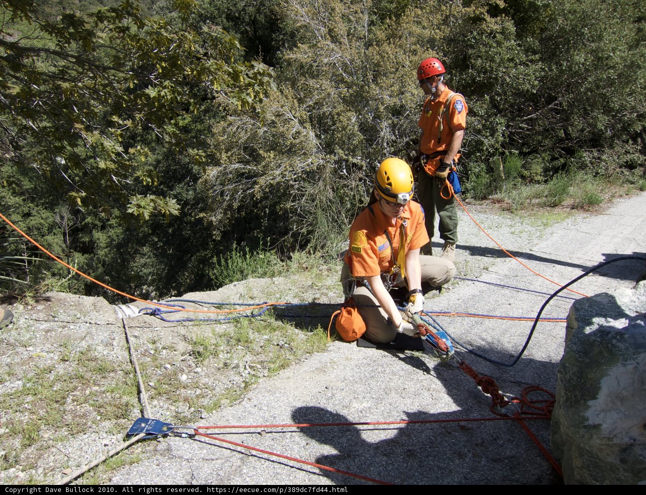Rock Climbing with Safety Gear