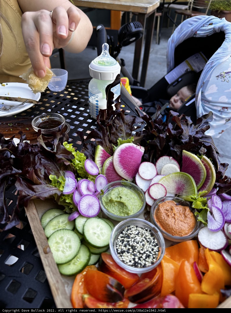 Fresh Vegetable Brunch for Three