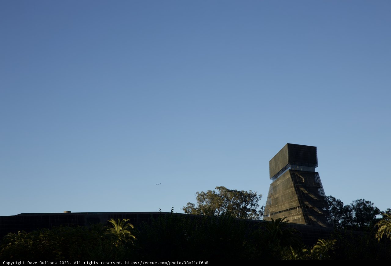 Majestic Tower & Nature's Silhouette