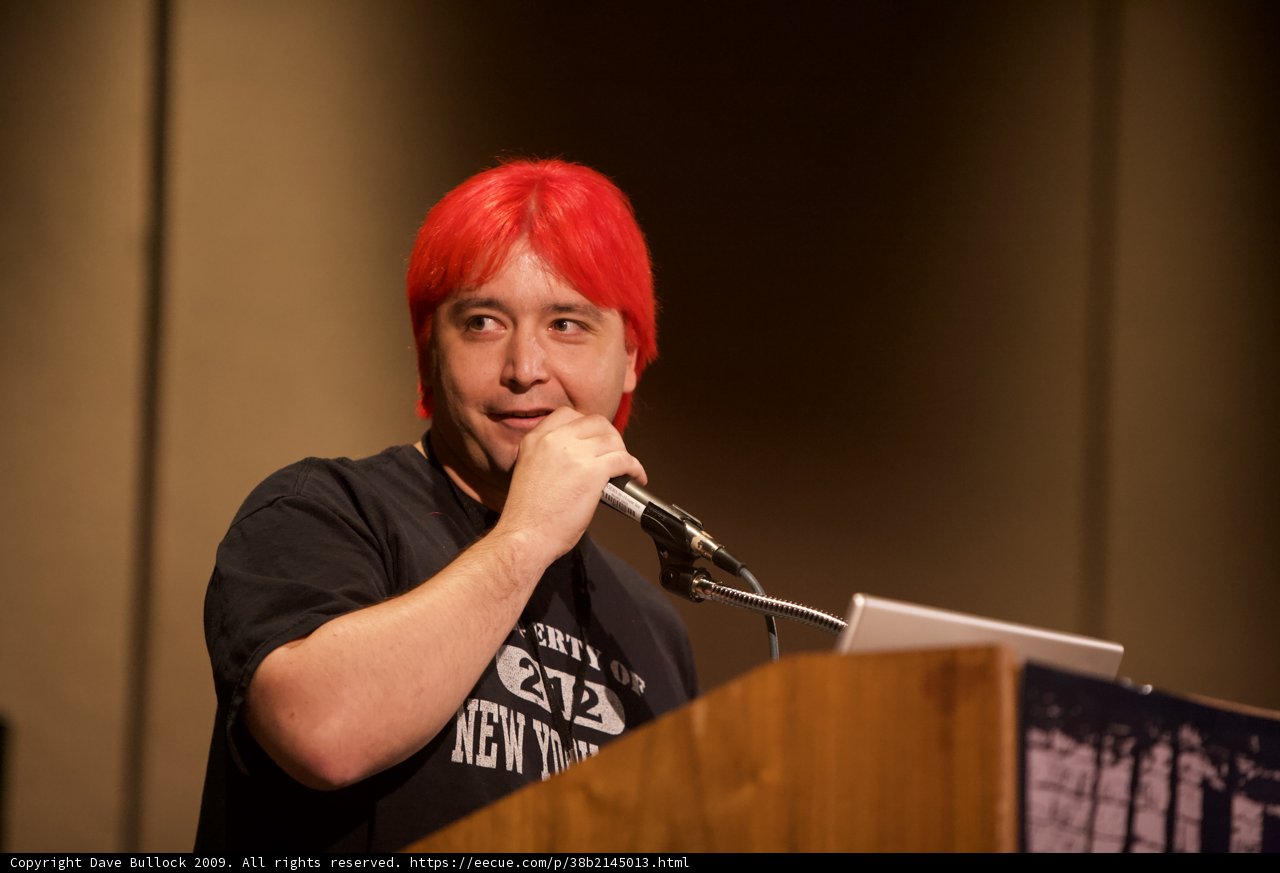 Redheaded Speaker at Defcon 17