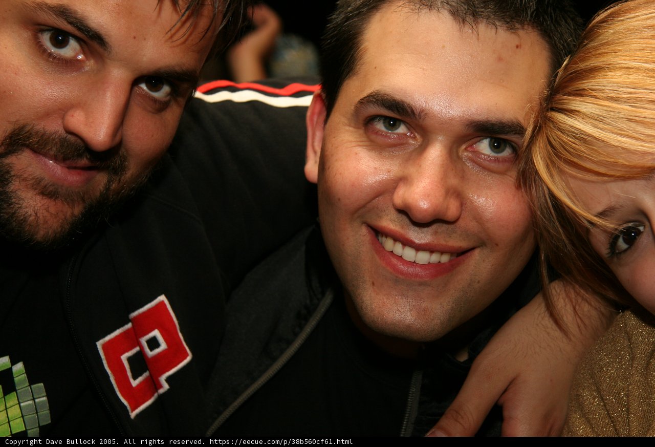 Two Guys and a Black Shirt
