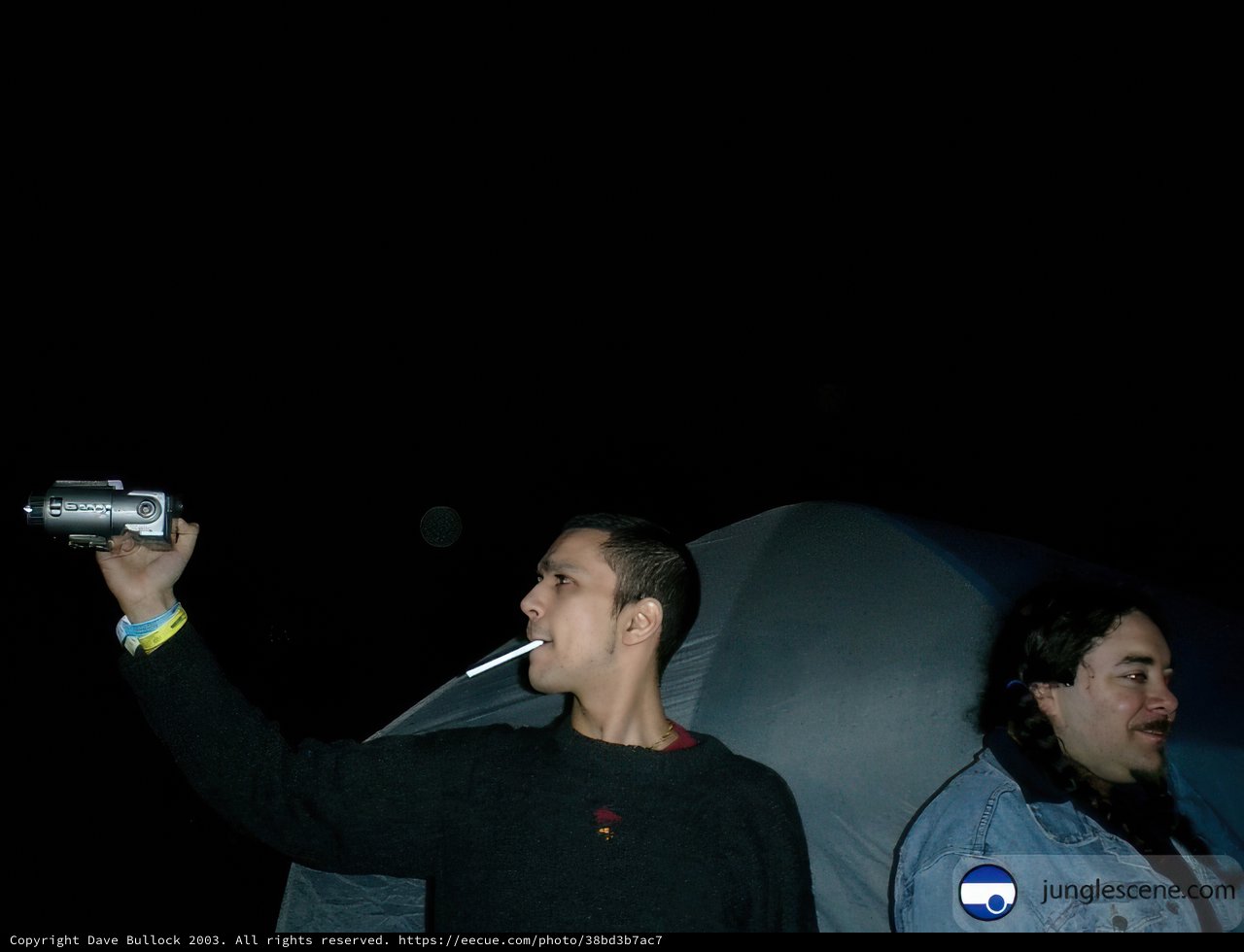 Night Camping with Friends