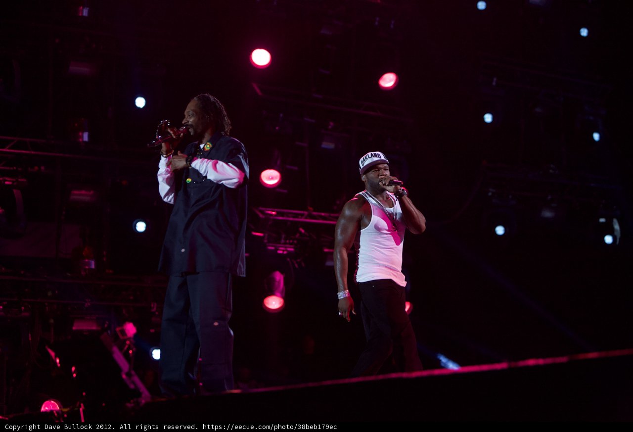Snoop Dogg and 50 Cent Rock Coachella Stage