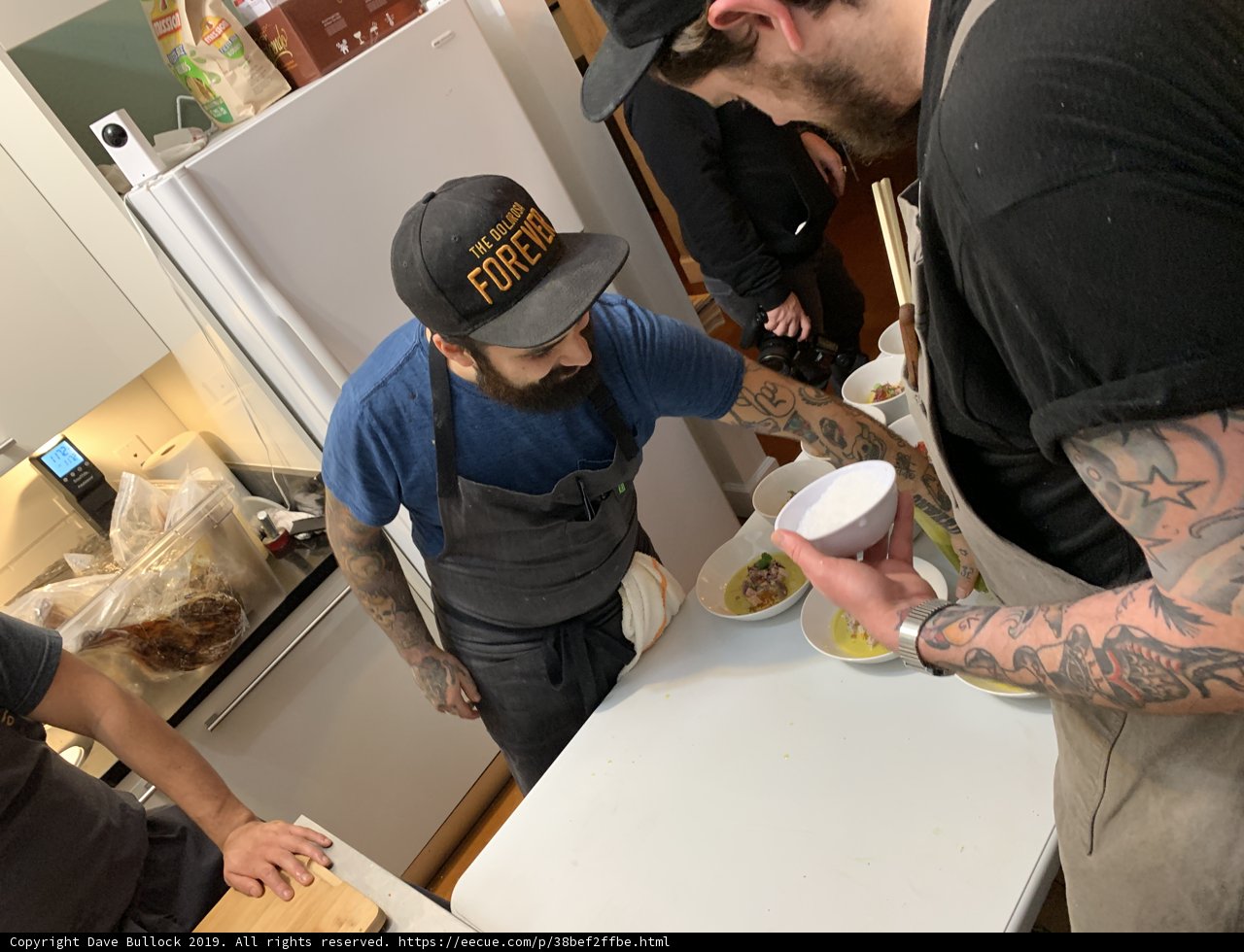 Tattooed Chef in the Kitchen