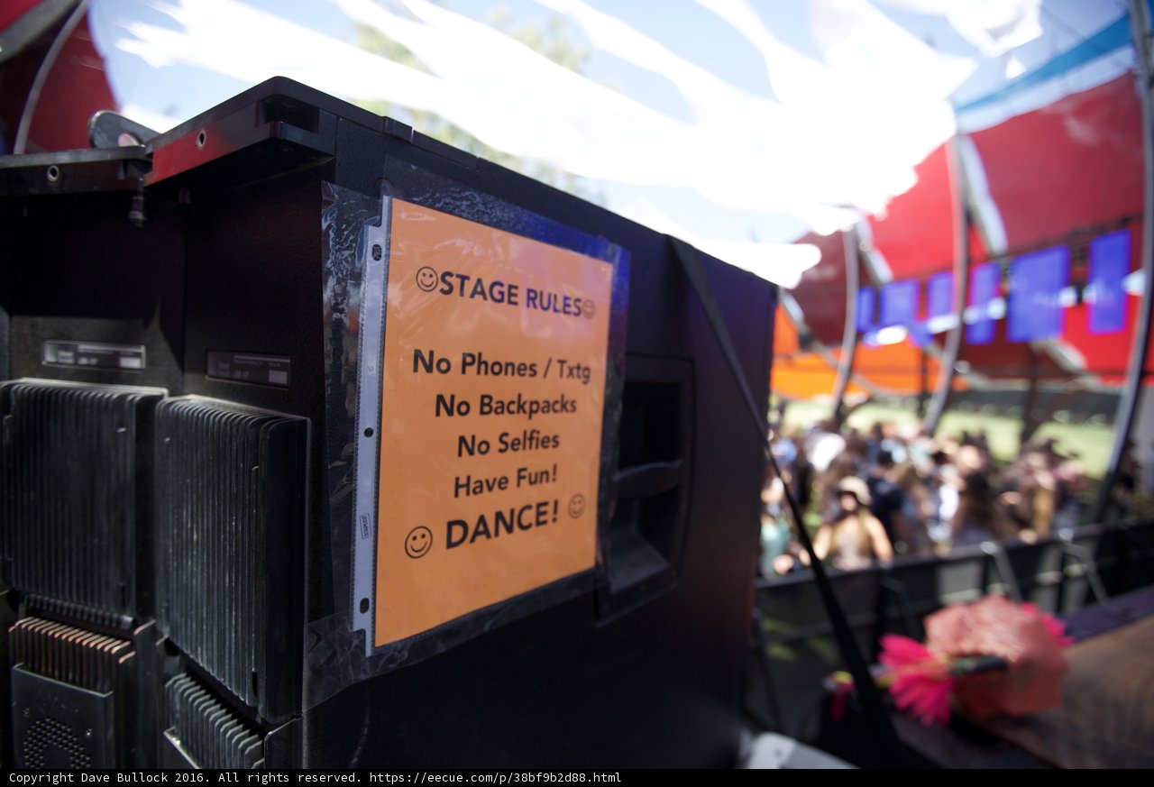 Main Stage Sign at Coachella Music Festival
