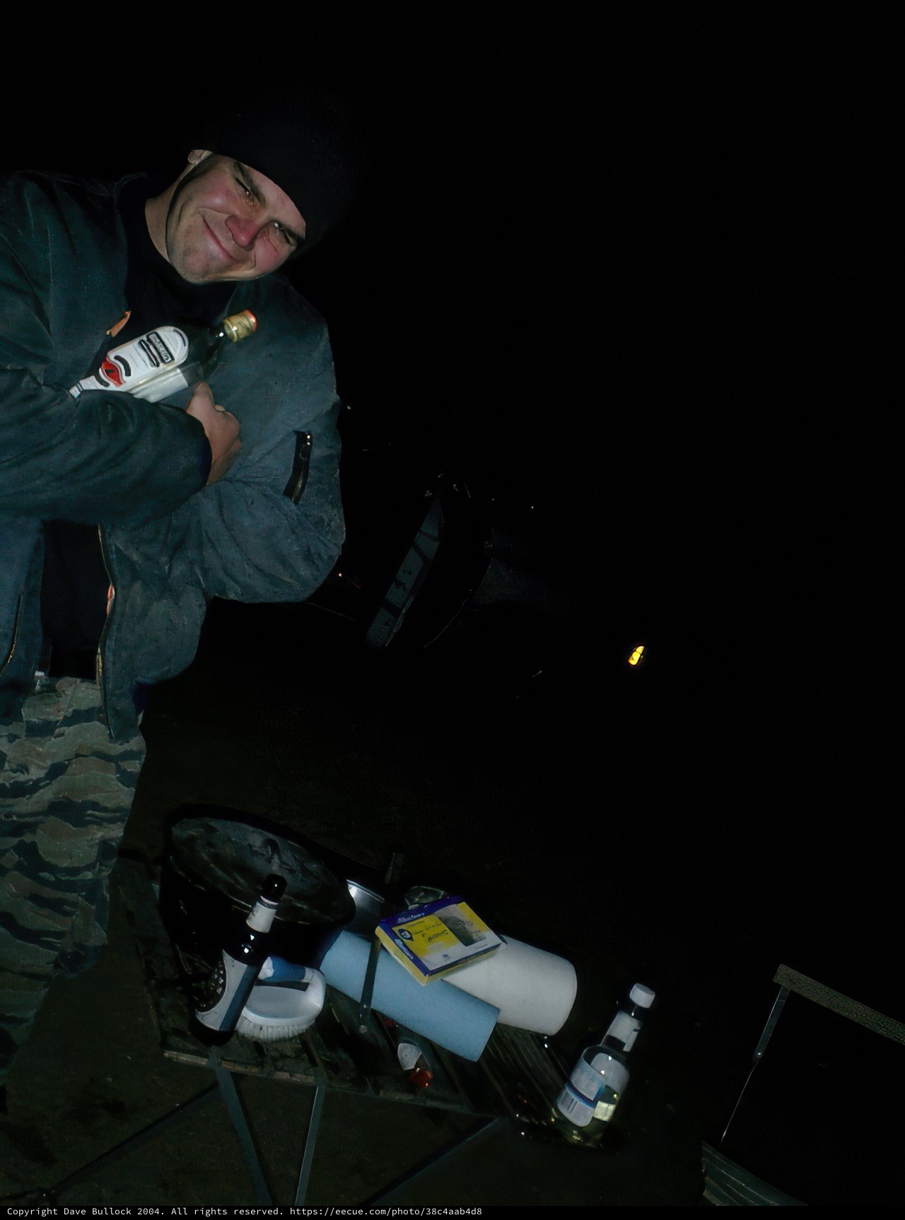 Camping under the stars