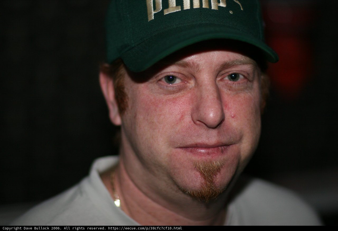 Green Hat on Randy J