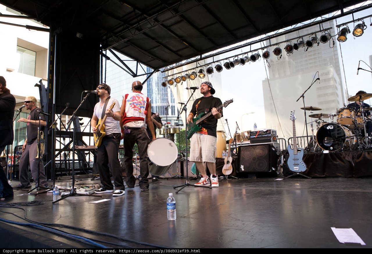 Ozomatli Band Rocks the Stage