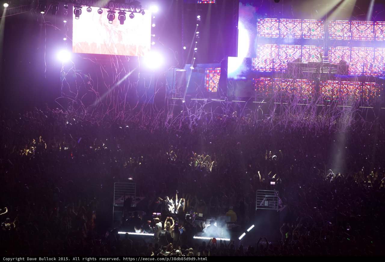 Lights, Fireworks, and Thousands of Fans