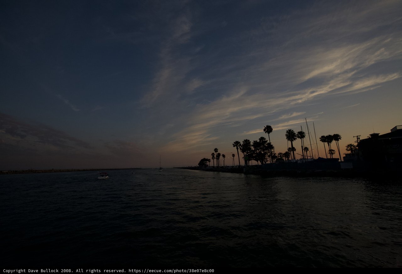 Tranquil Sunset at San Diego Bay