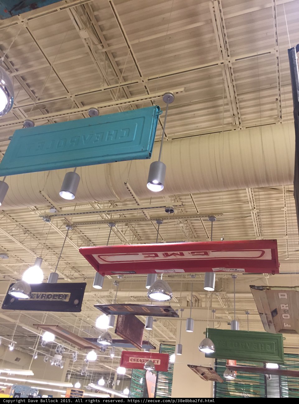 Whole Foods Austin Ceiling with Classic Tailgates