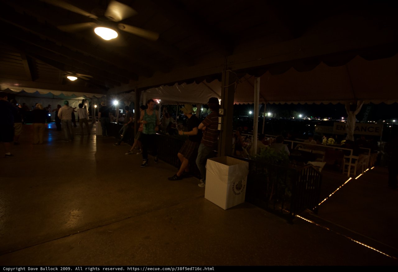 Nighttime Dining at Coachella Cafe