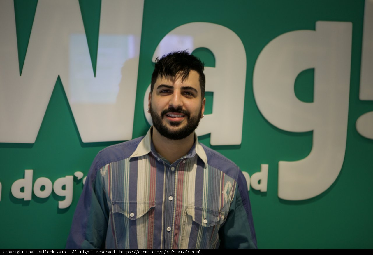 The Happy Man with the Wag Sign