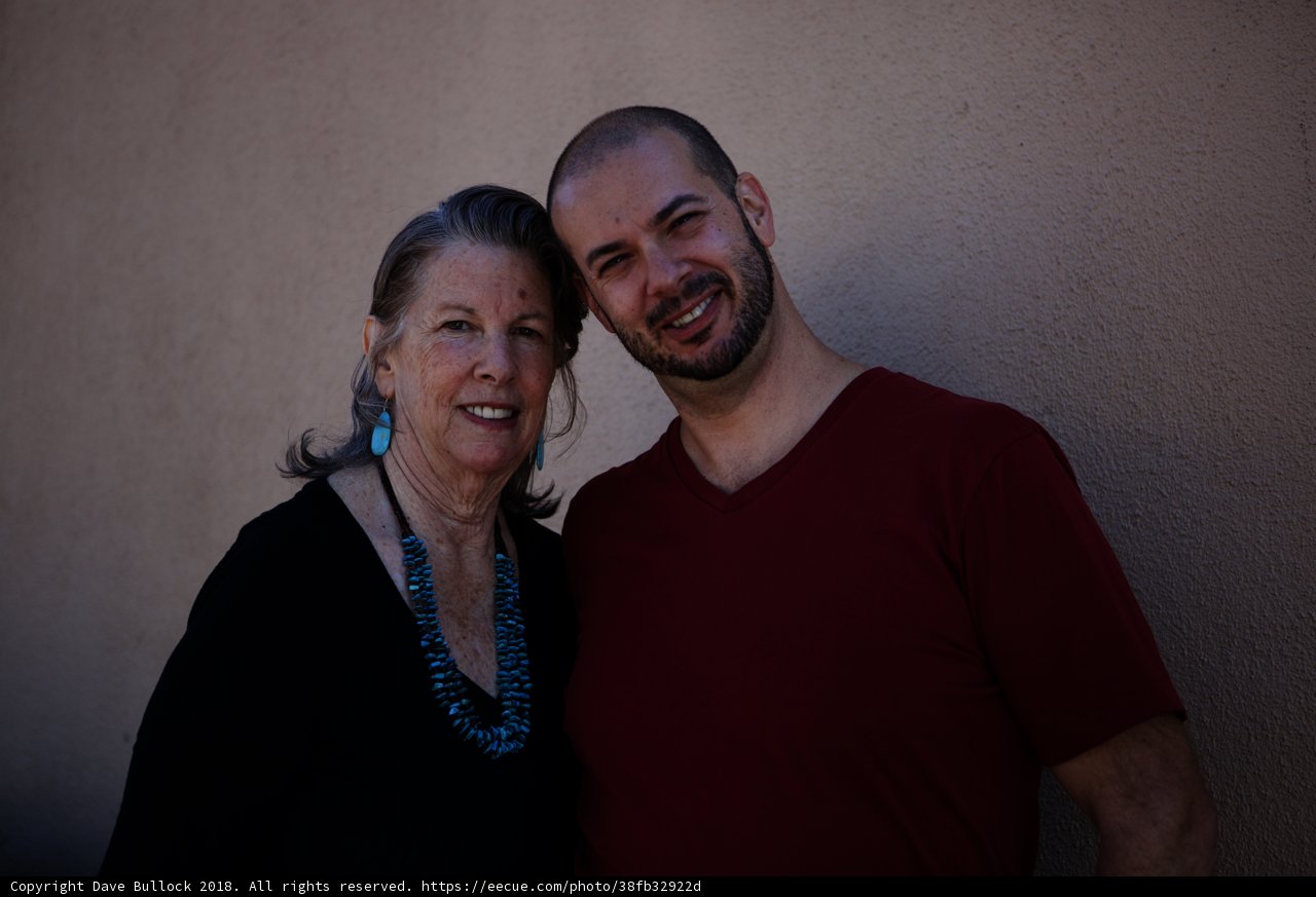 Artistic Portrait of Rhoda and Dave