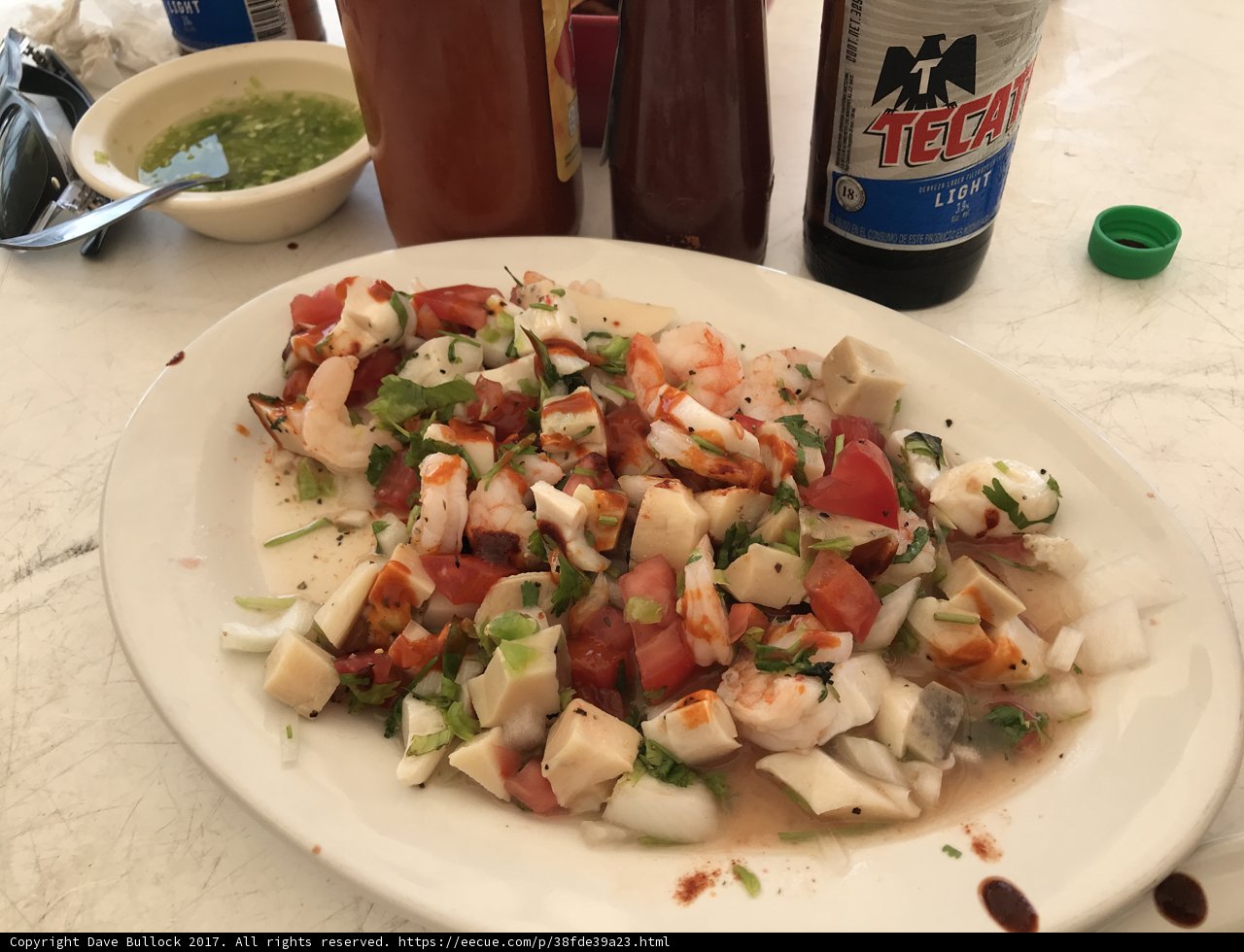 Savory Dish with a Side of Ketchup