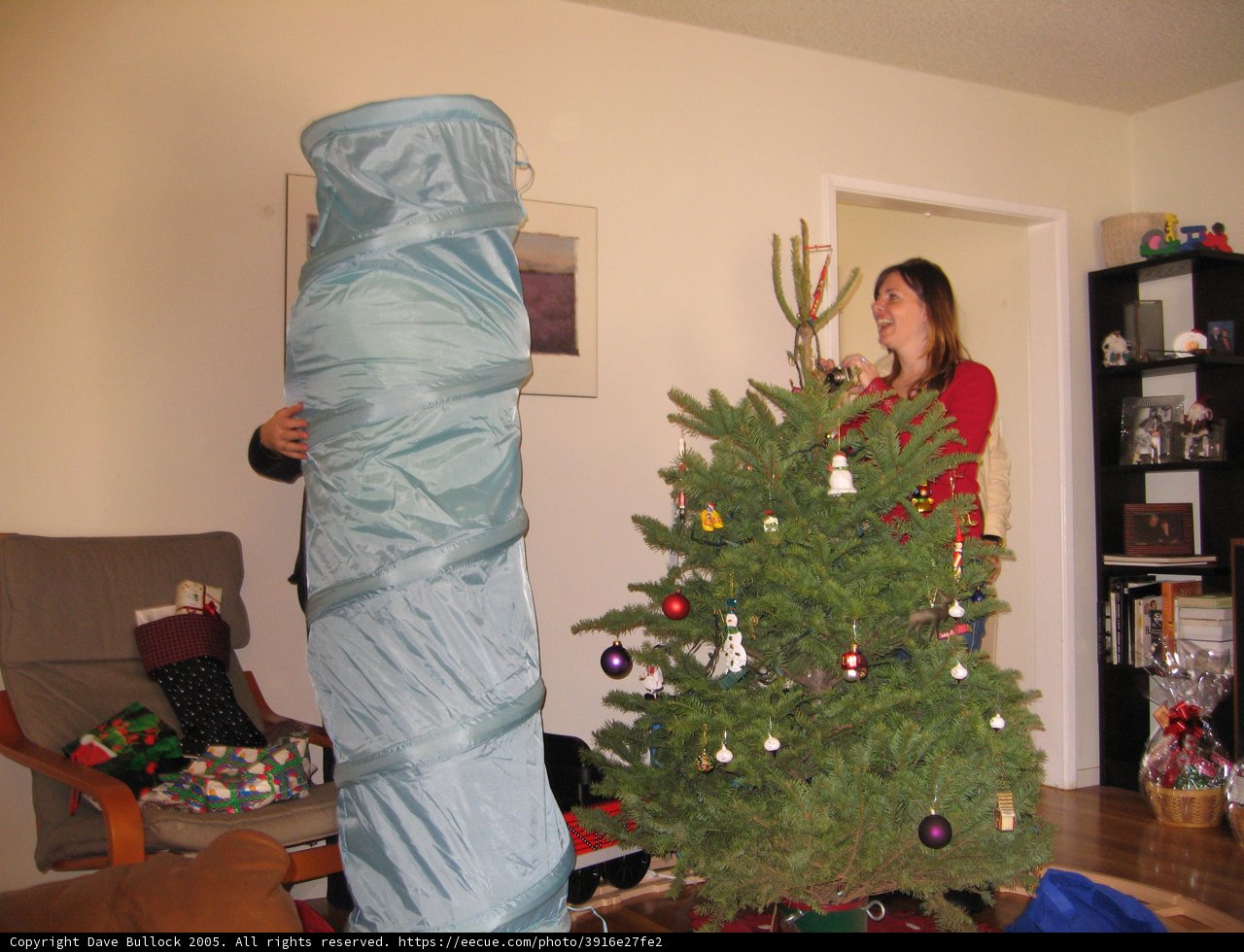 Cozy Christmas Morning, 2005
