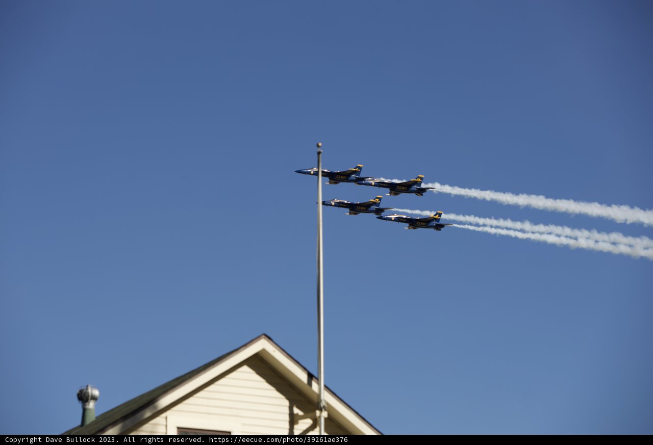 A Ballet of Birds of Steel at the Fleet Week Air Show, 2023