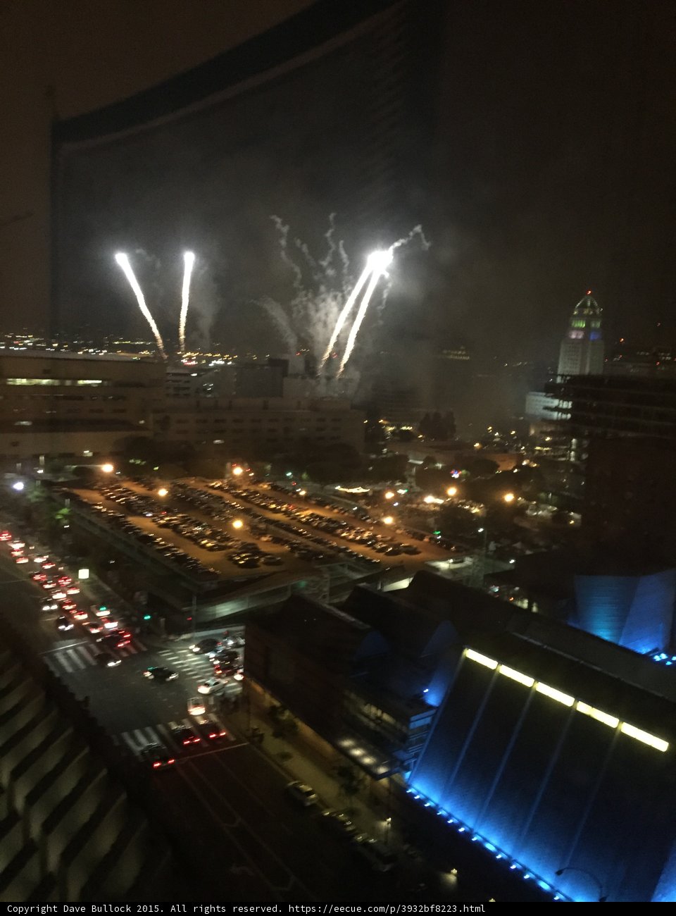 Fireworks Traffic Below