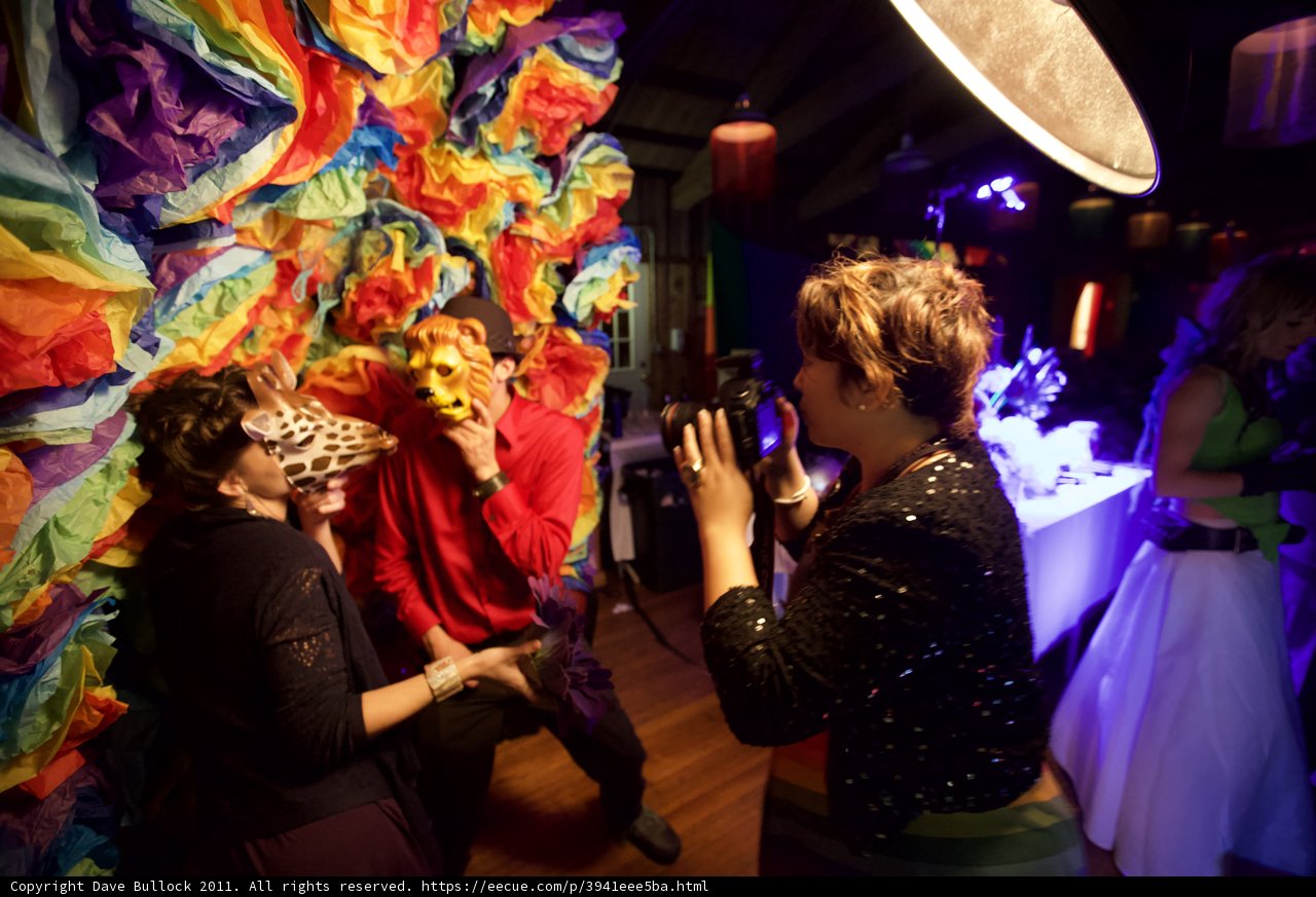 Colorful Backdrop Party