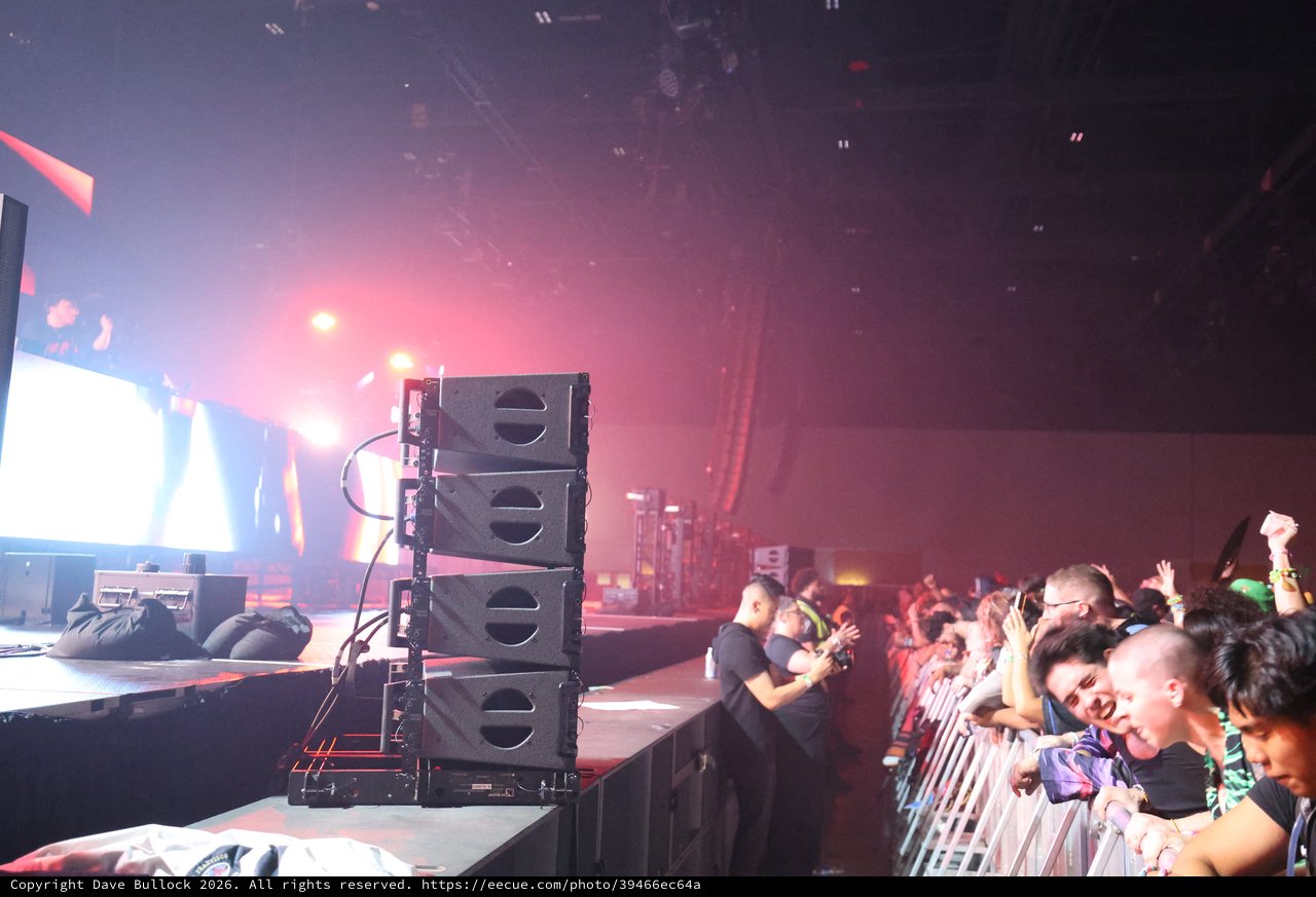 Wobbleland 2026 Crowd Surges Against Stage Barrier