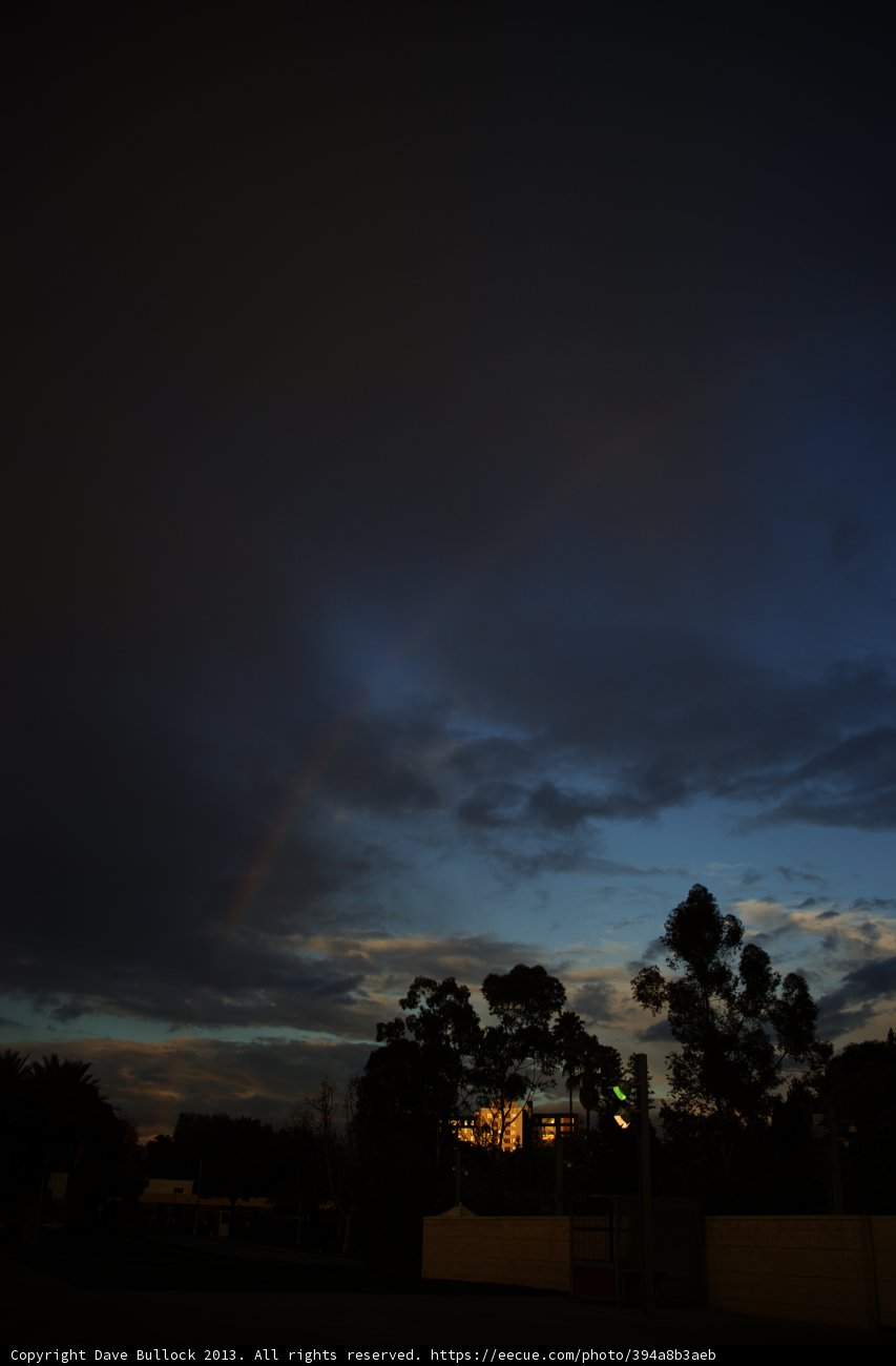 Rainbow over Altadena