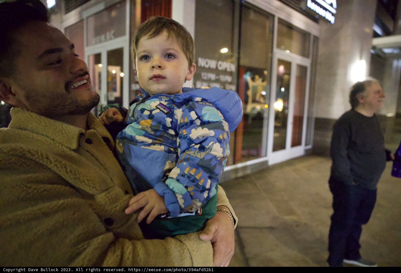 Nighttime Strolls: The City, a Father, and His Child