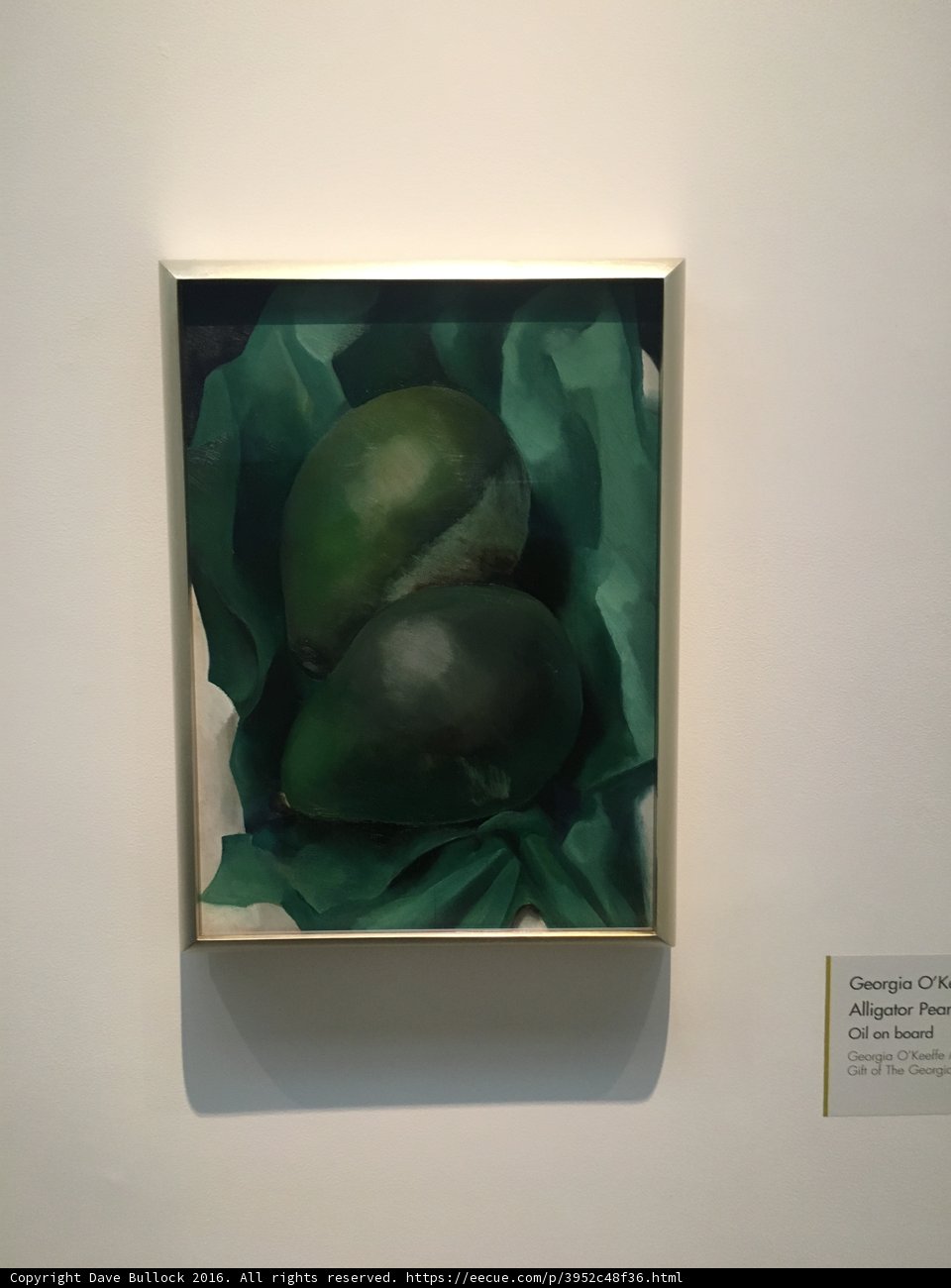 Green Fruits on a Green Cloth