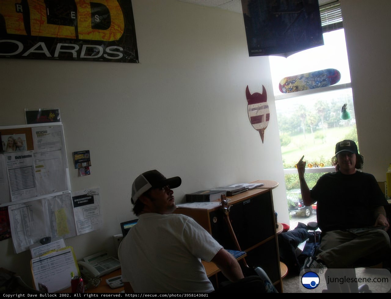 Skateboarding in the Office