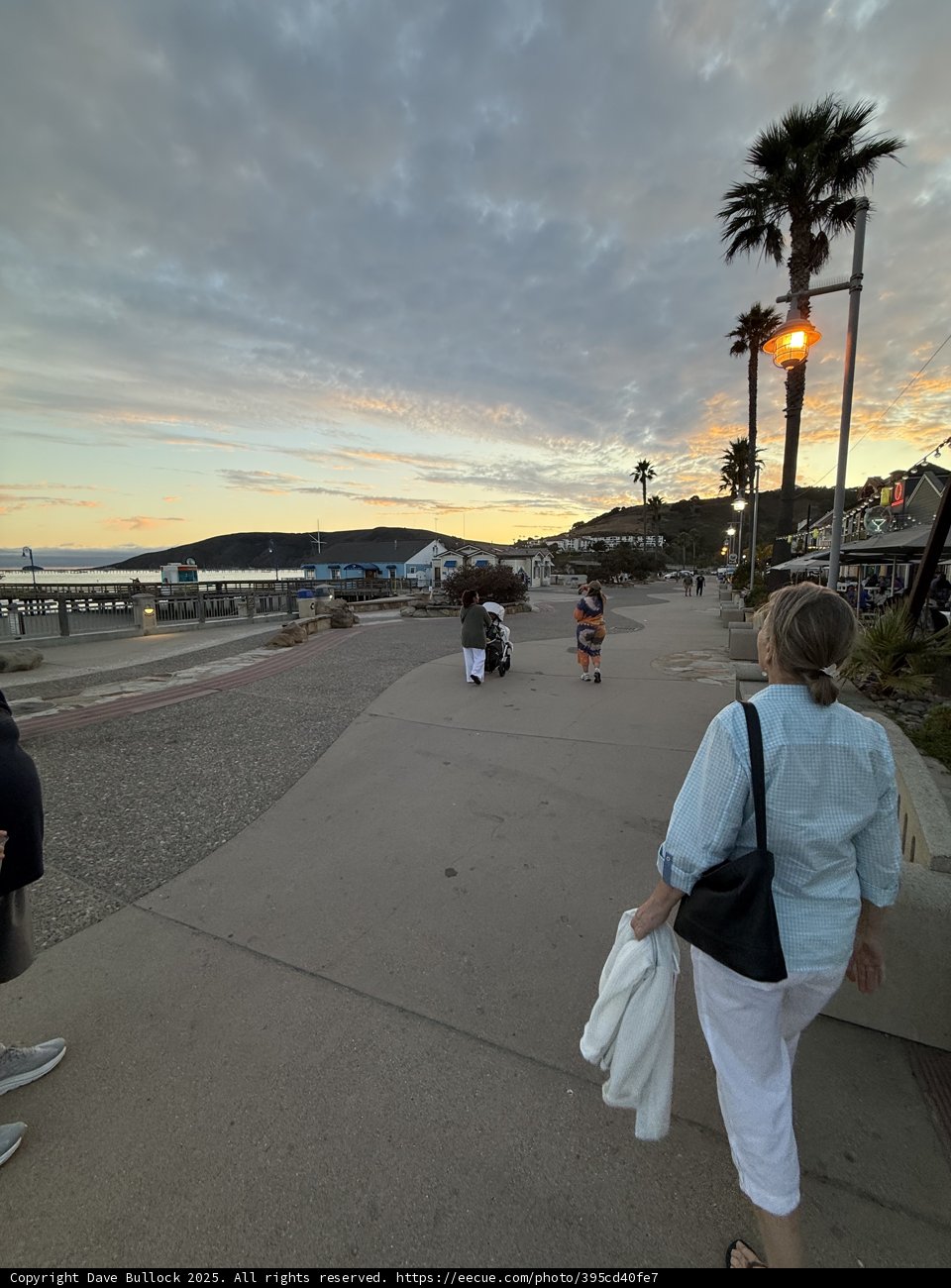 Evening Stroll by Avila Beach