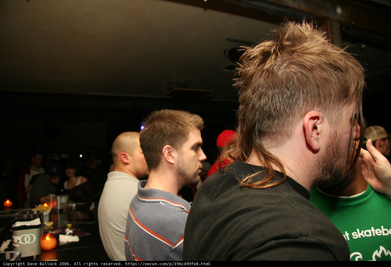 Mohawk Man at the Pub