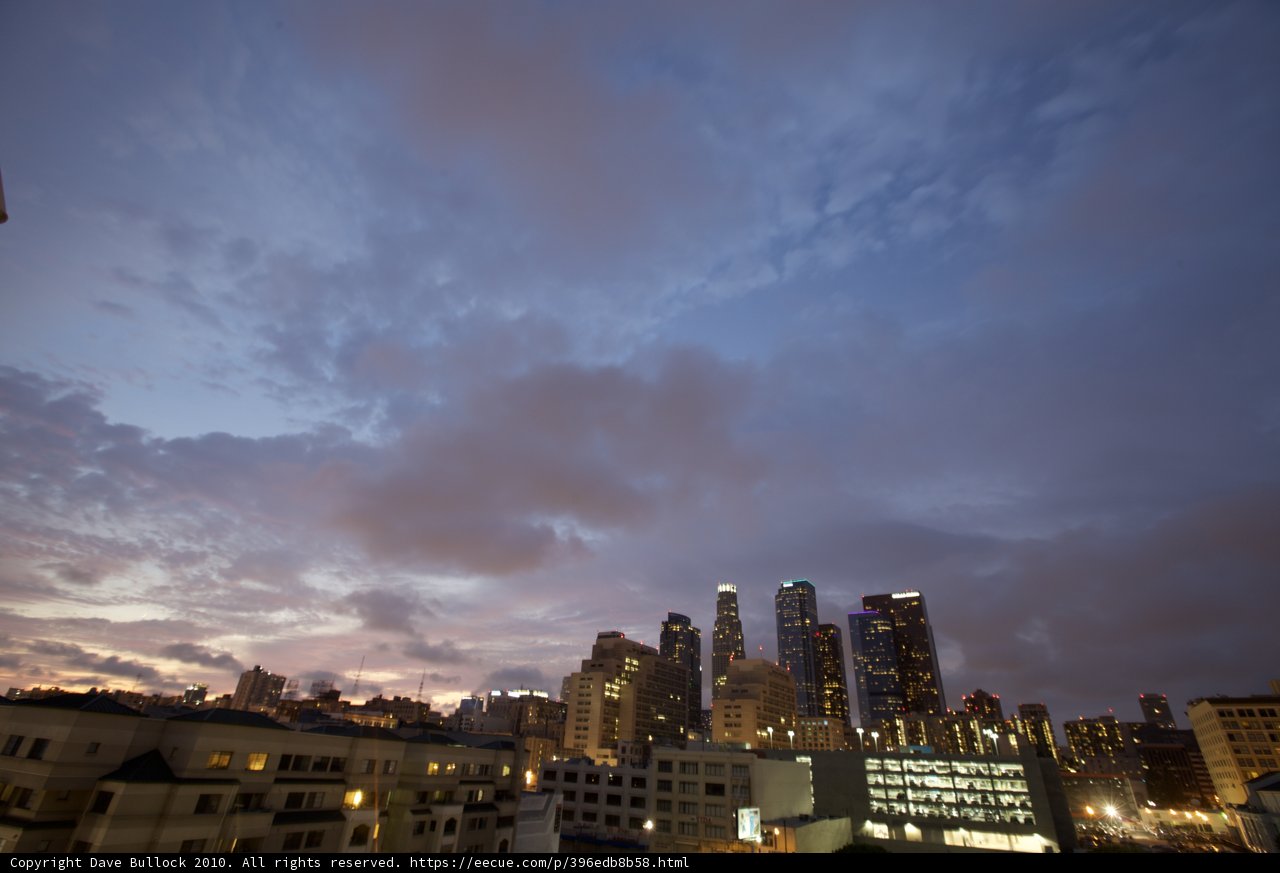 Urban Metropolis at Sunset