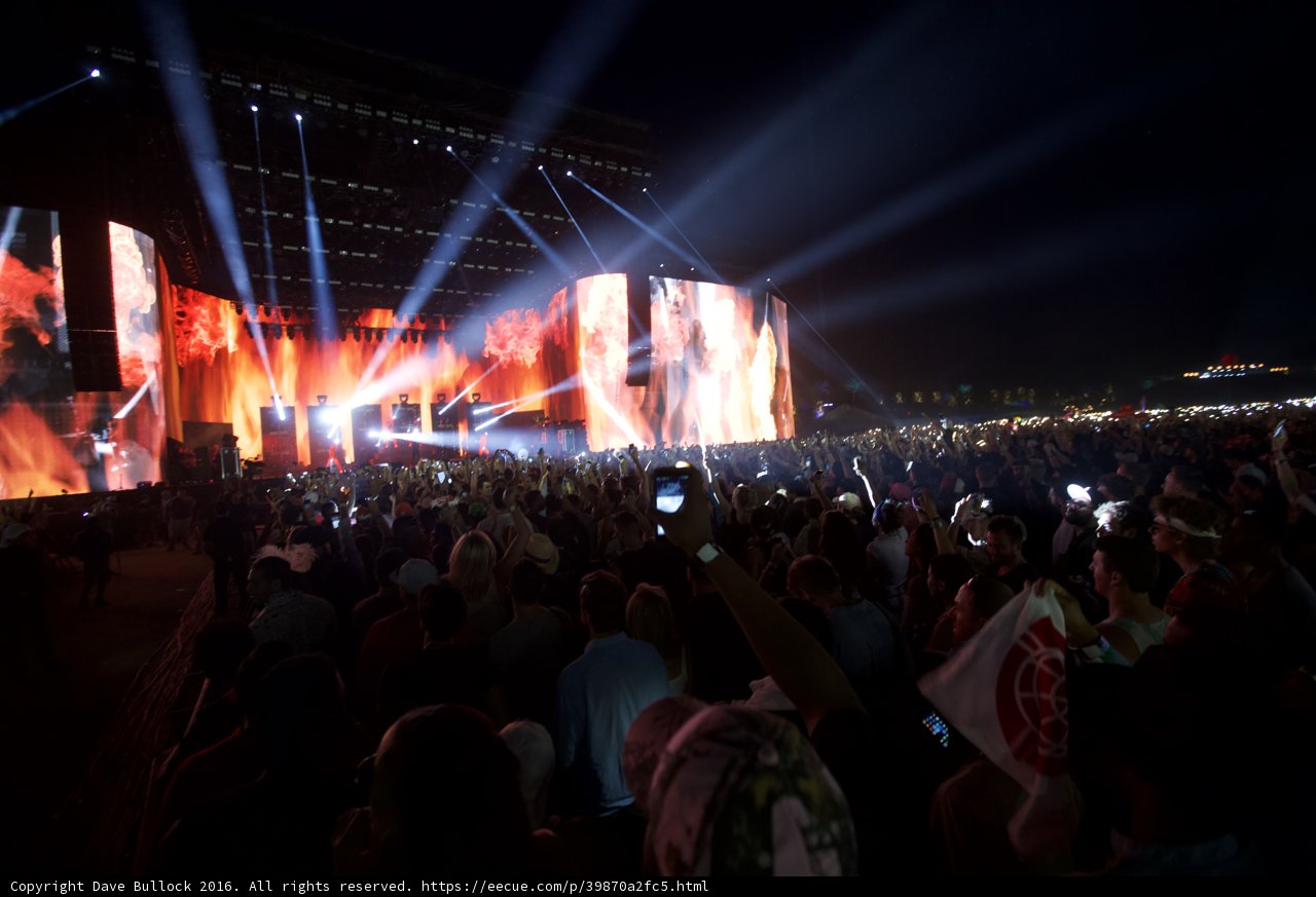 Rockin' under the night sky