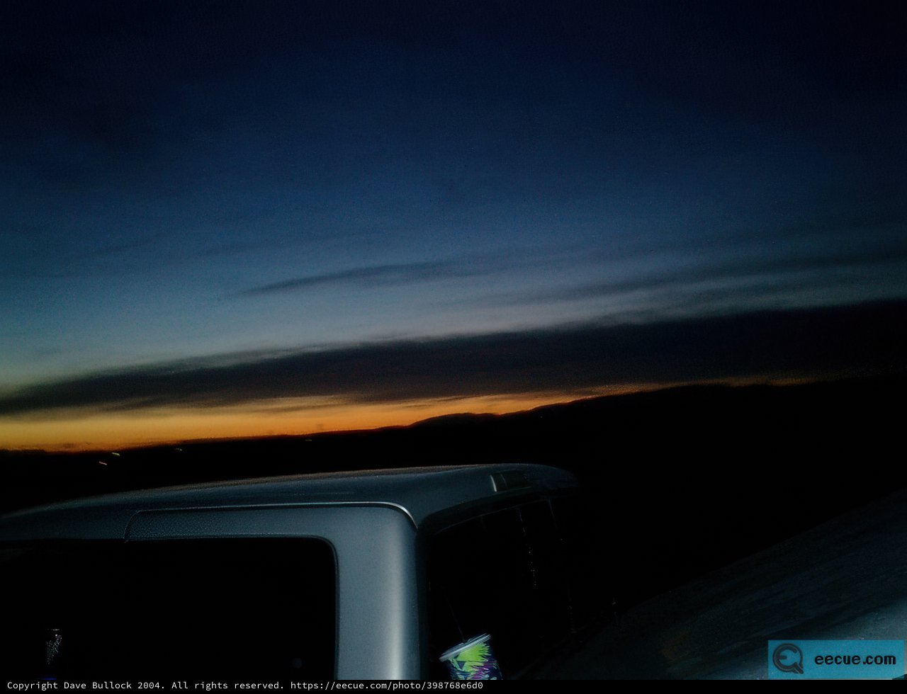 Parked at Sunset
