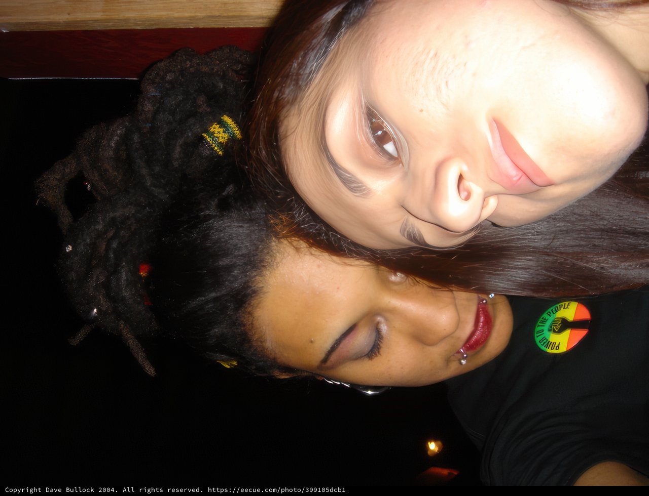 Dreadlock Duo Selfie