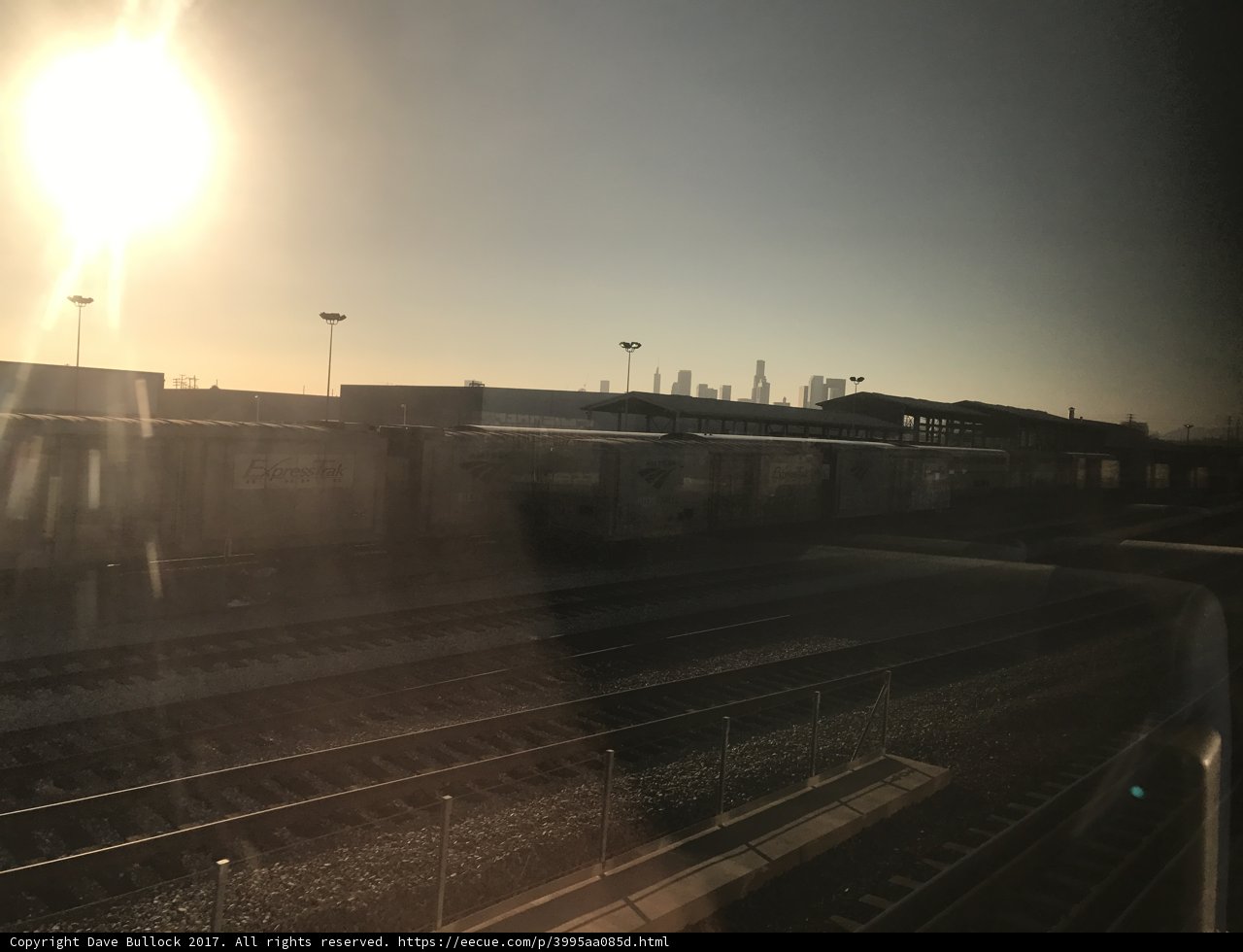 Terminal Train Sunset