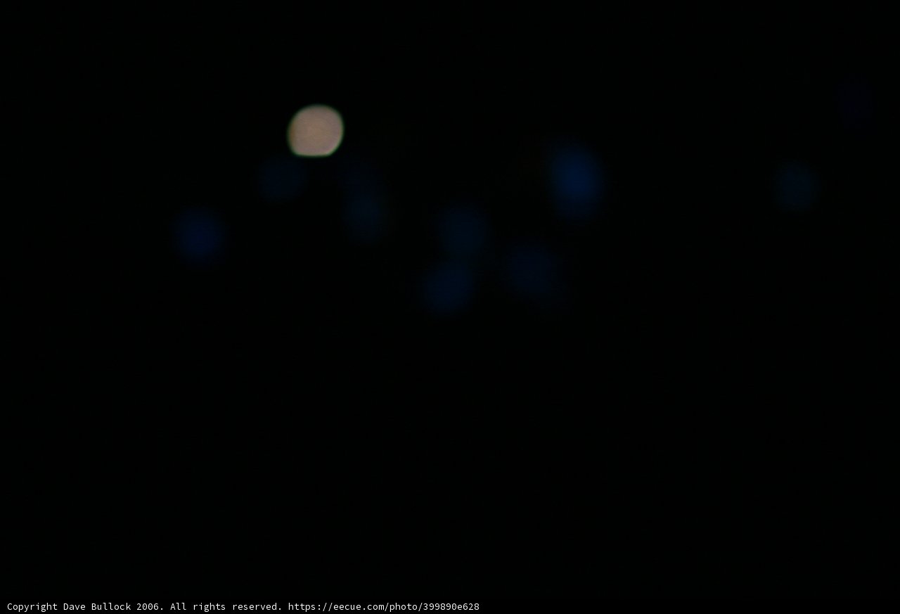 Luminous Moon in the Starry Sky