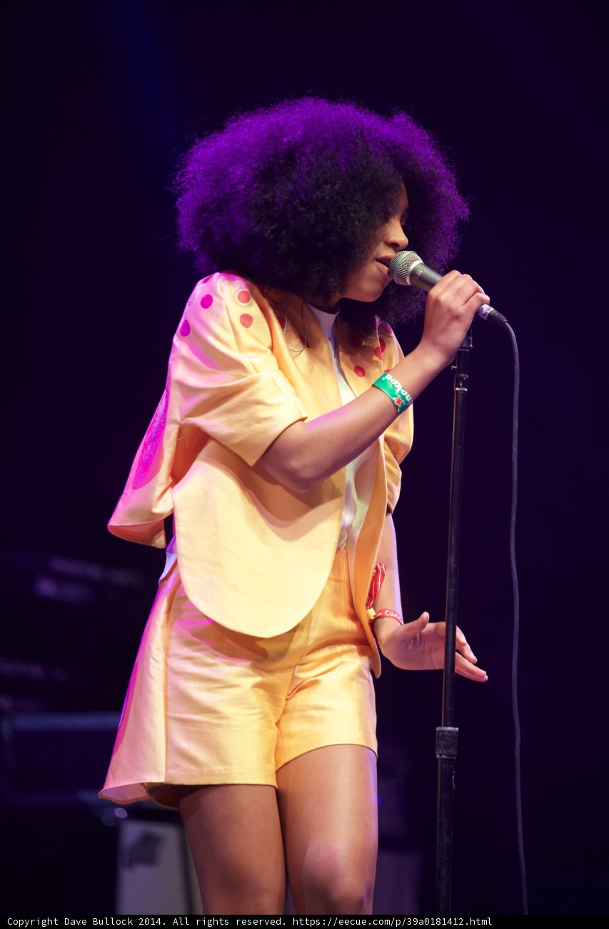 Woman in Yellow Belts Out Hit Song at Coachella