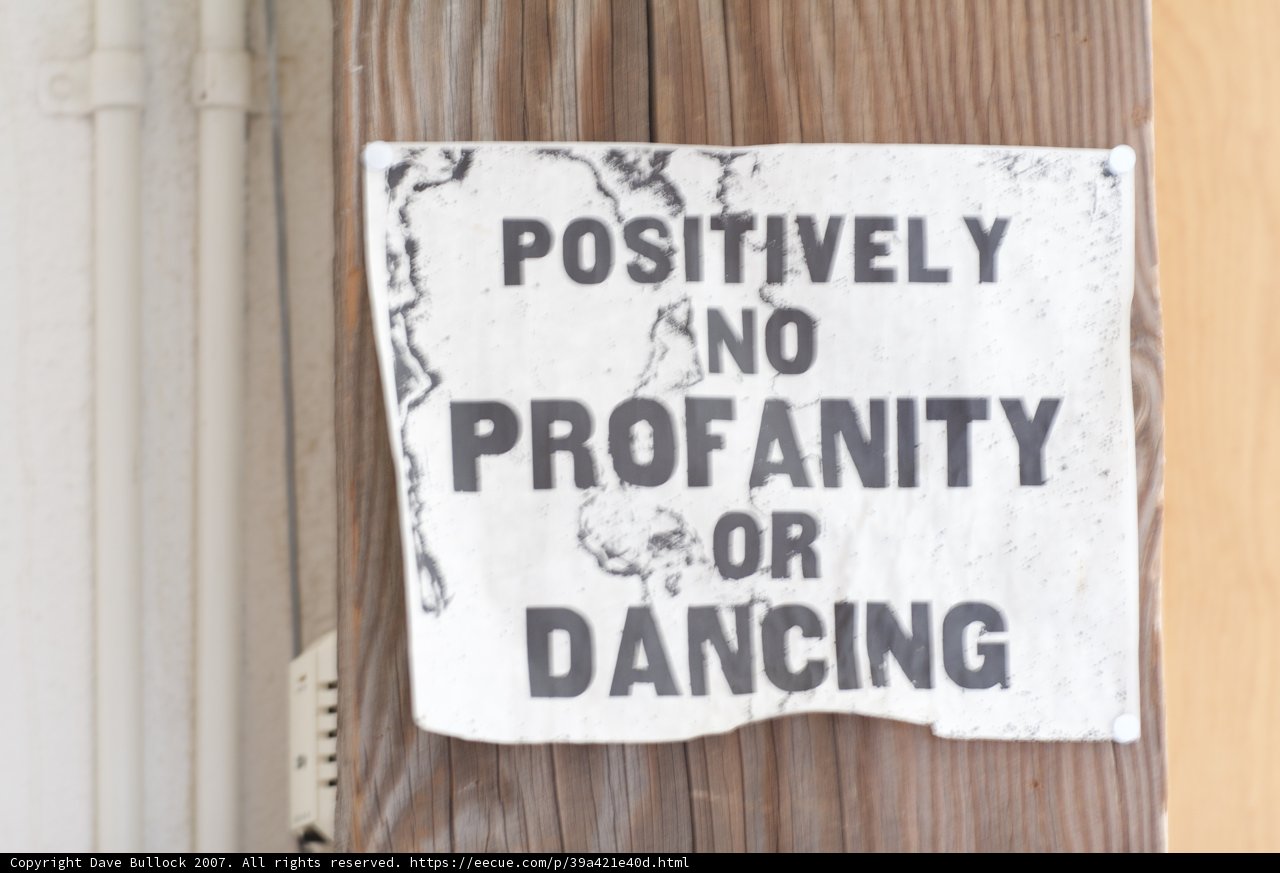 No Probability or Dancing Allowed