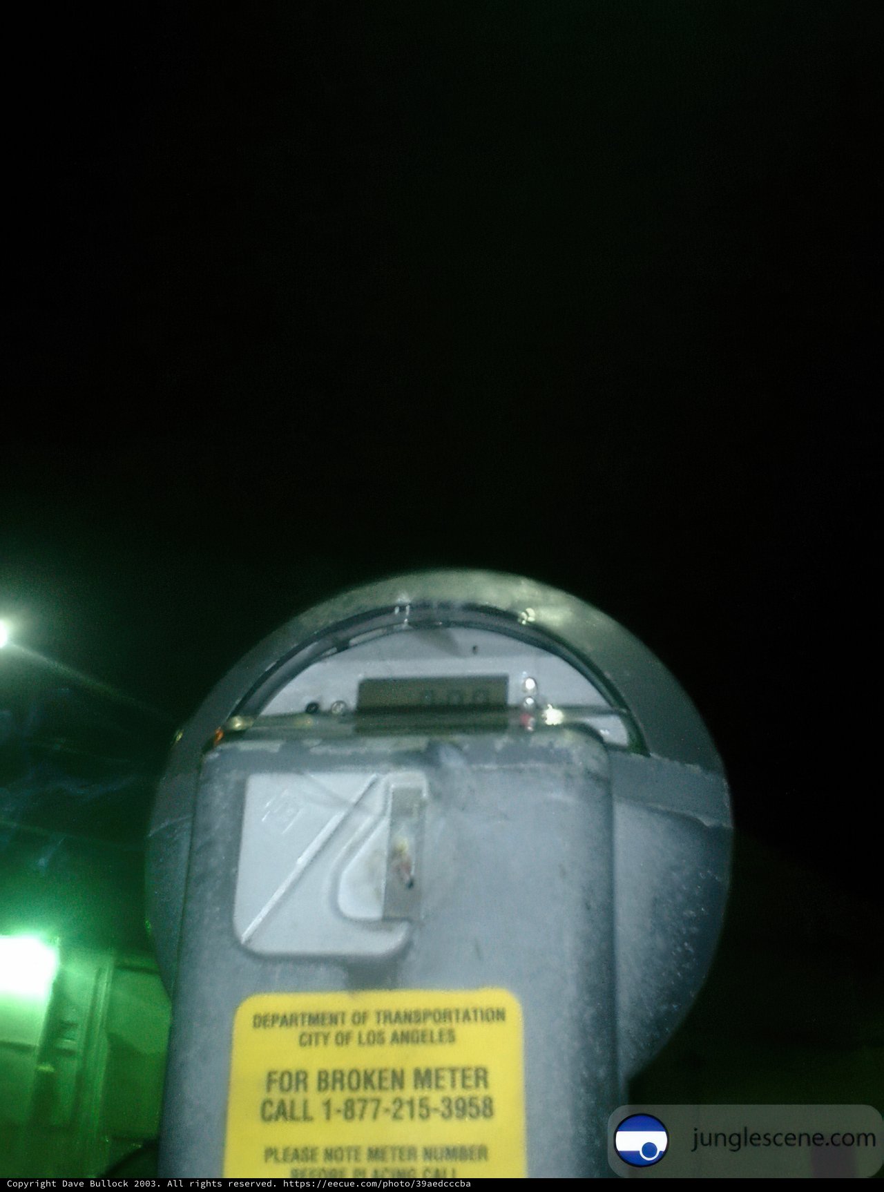 Parking in the Night Sky