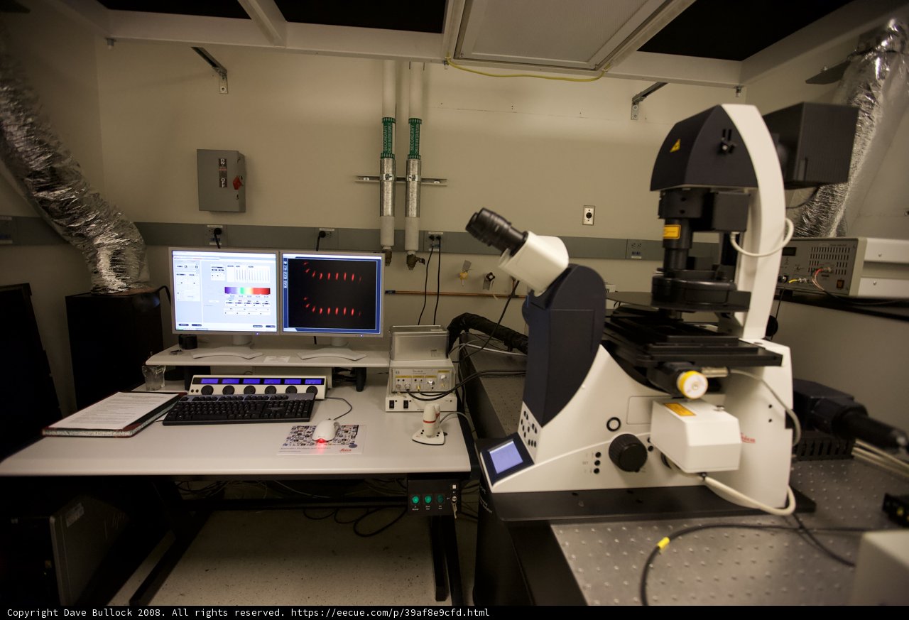 Microscope and Computer Setup