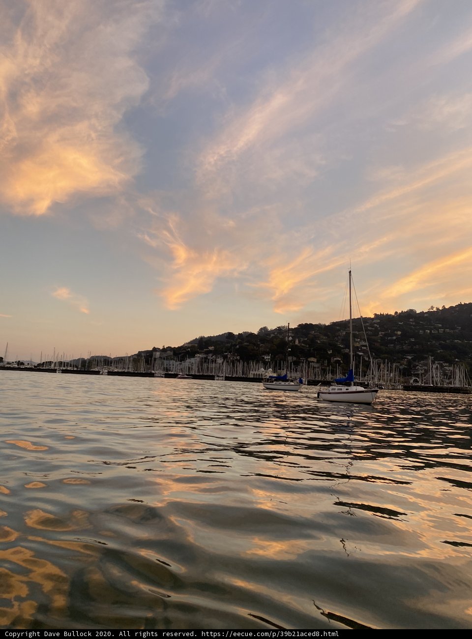 Serene Sunset on Richardson Bay