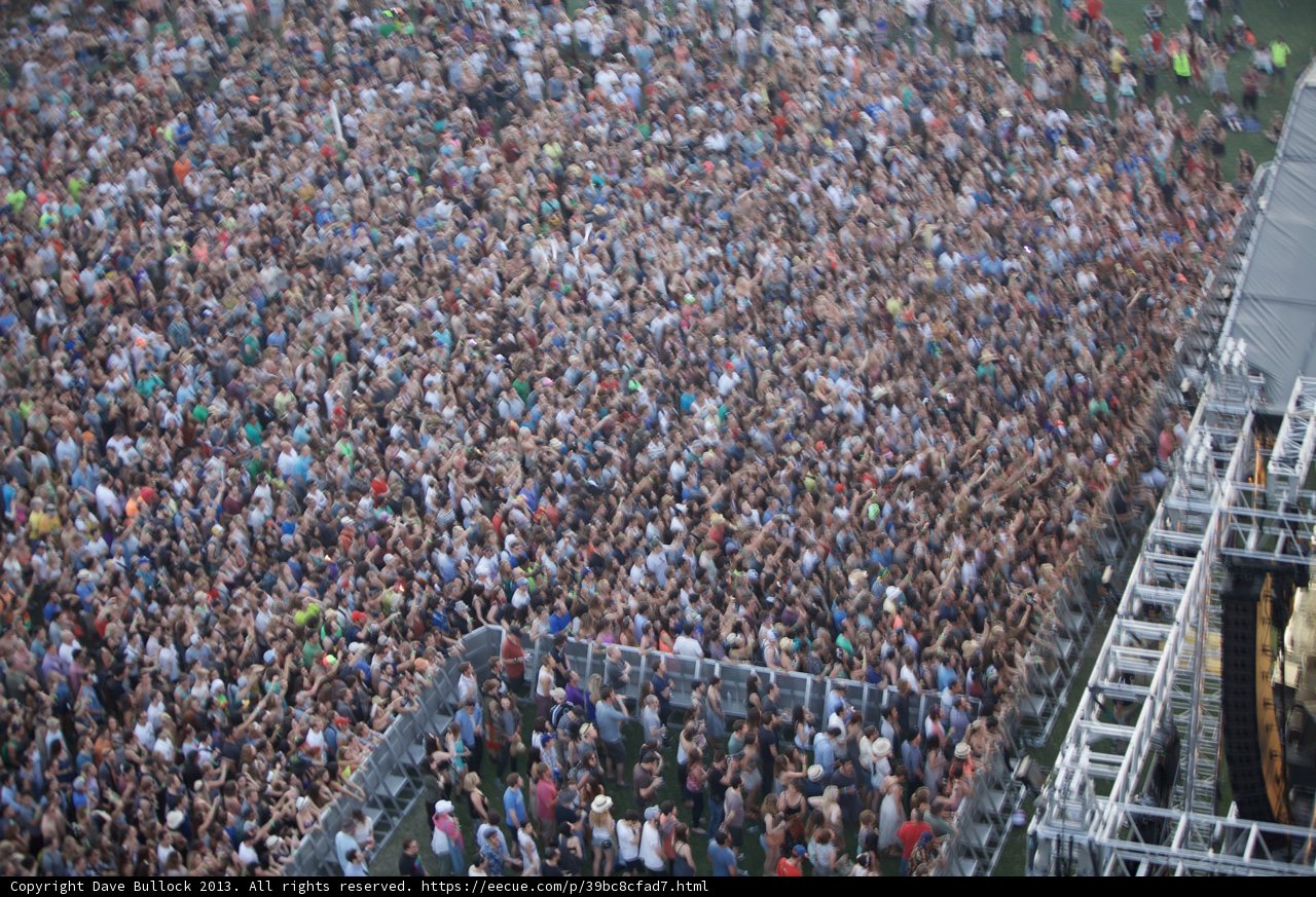 Coachella Crowd Rocks Out to Live Music