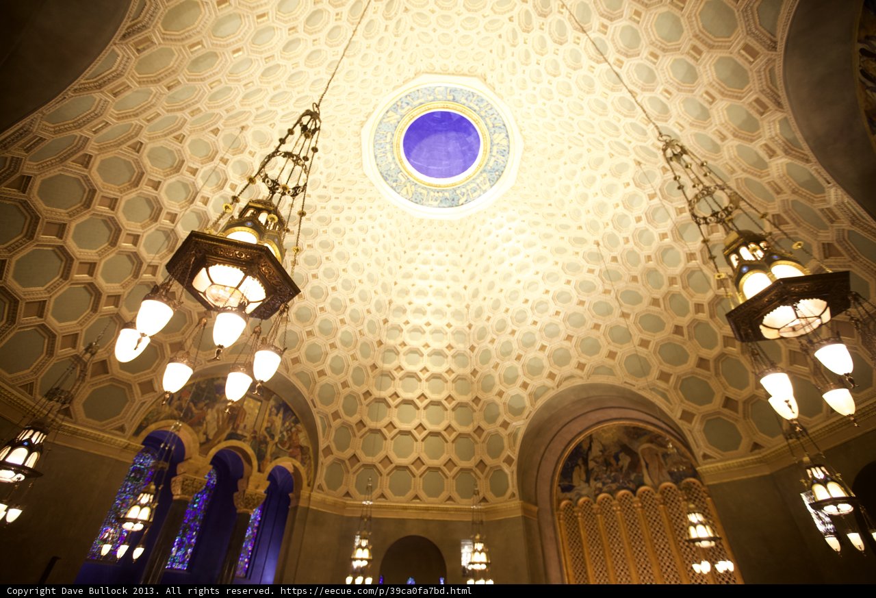 Ceiling of the Temple Oculus