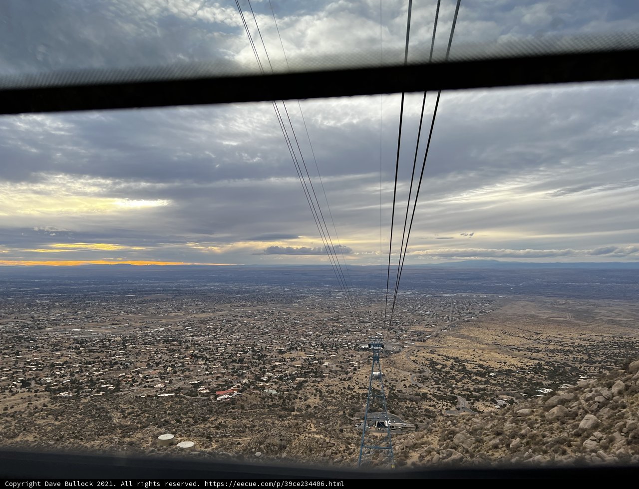 Aerial Skyline of Albuquerque