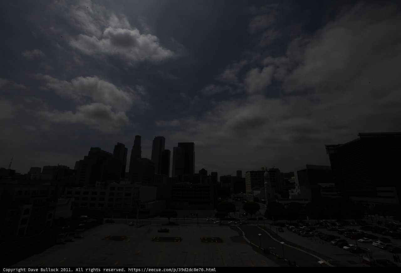 Moonrise over Metropolis