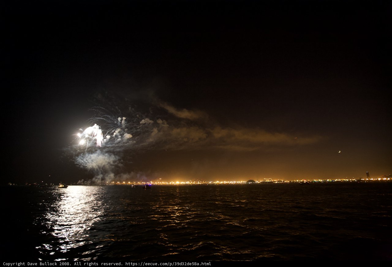 4th of July Extravaganza: Fireworks over the Bay