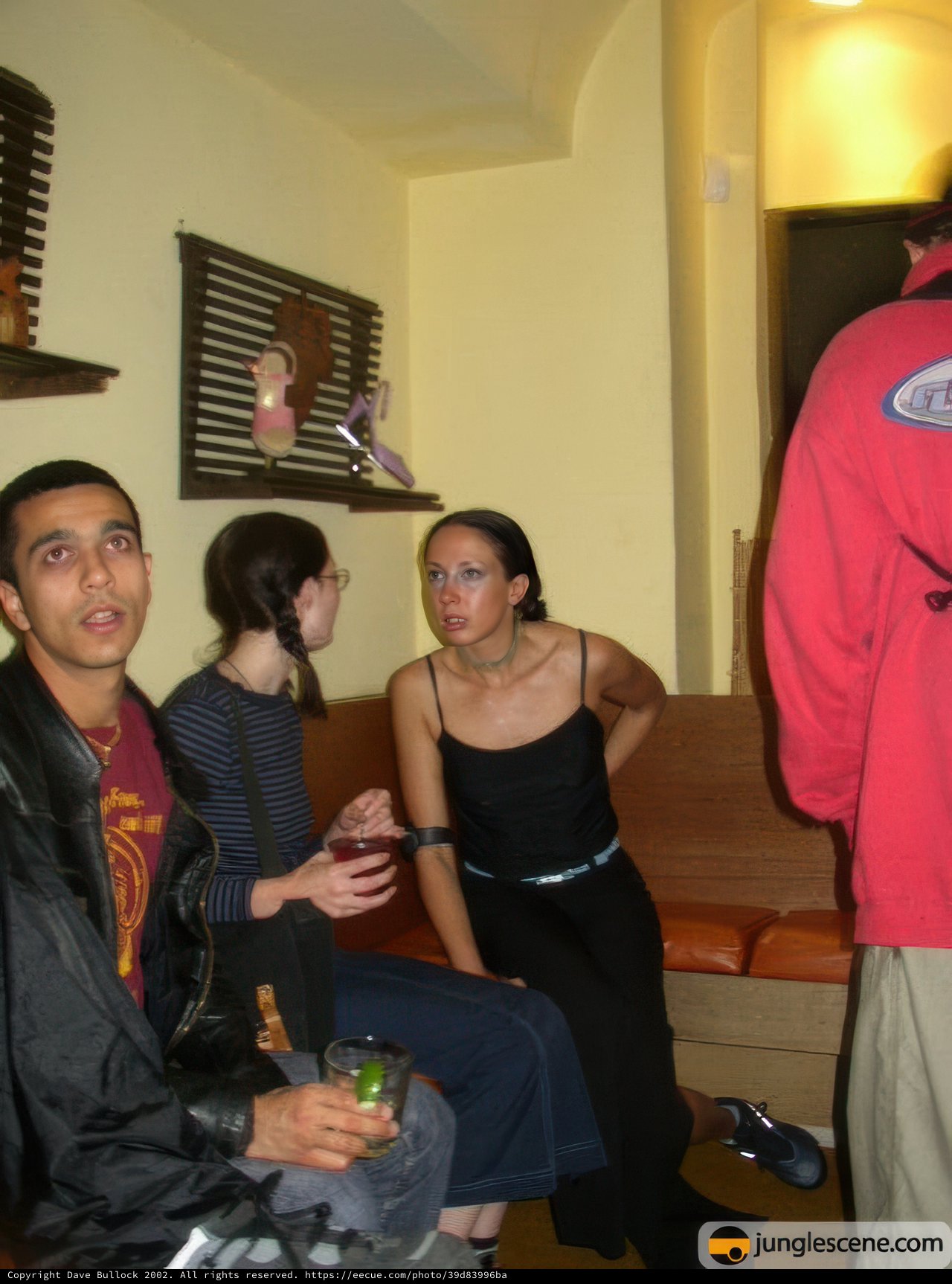 Friends Gathering at the Pub